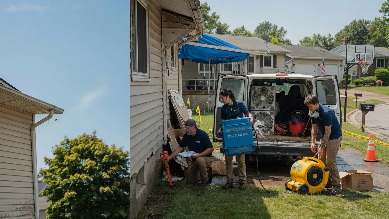 Ceiling Leak Cleanup in Traverse City, MI near me