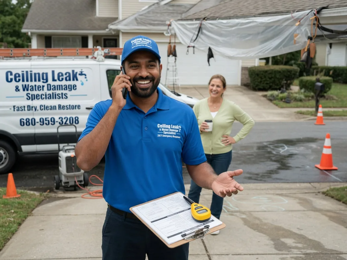 Ceiling Leak Cleanup Traverse City, MI FAQs
